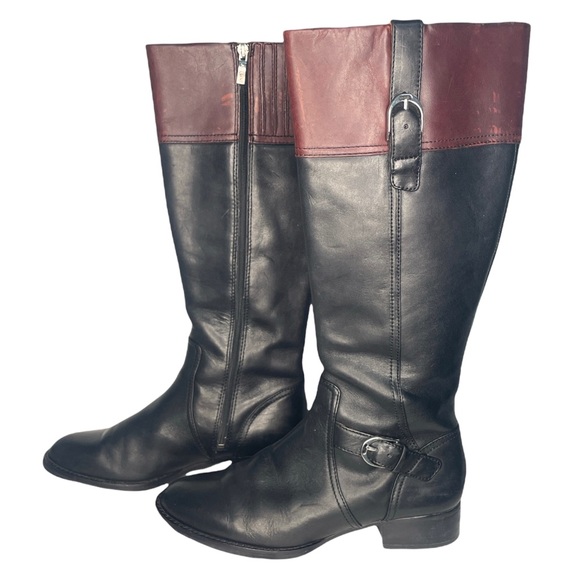 Ariat York Women’s Color Block Tall Riding Boots 7.5B - Picture 6 of 16